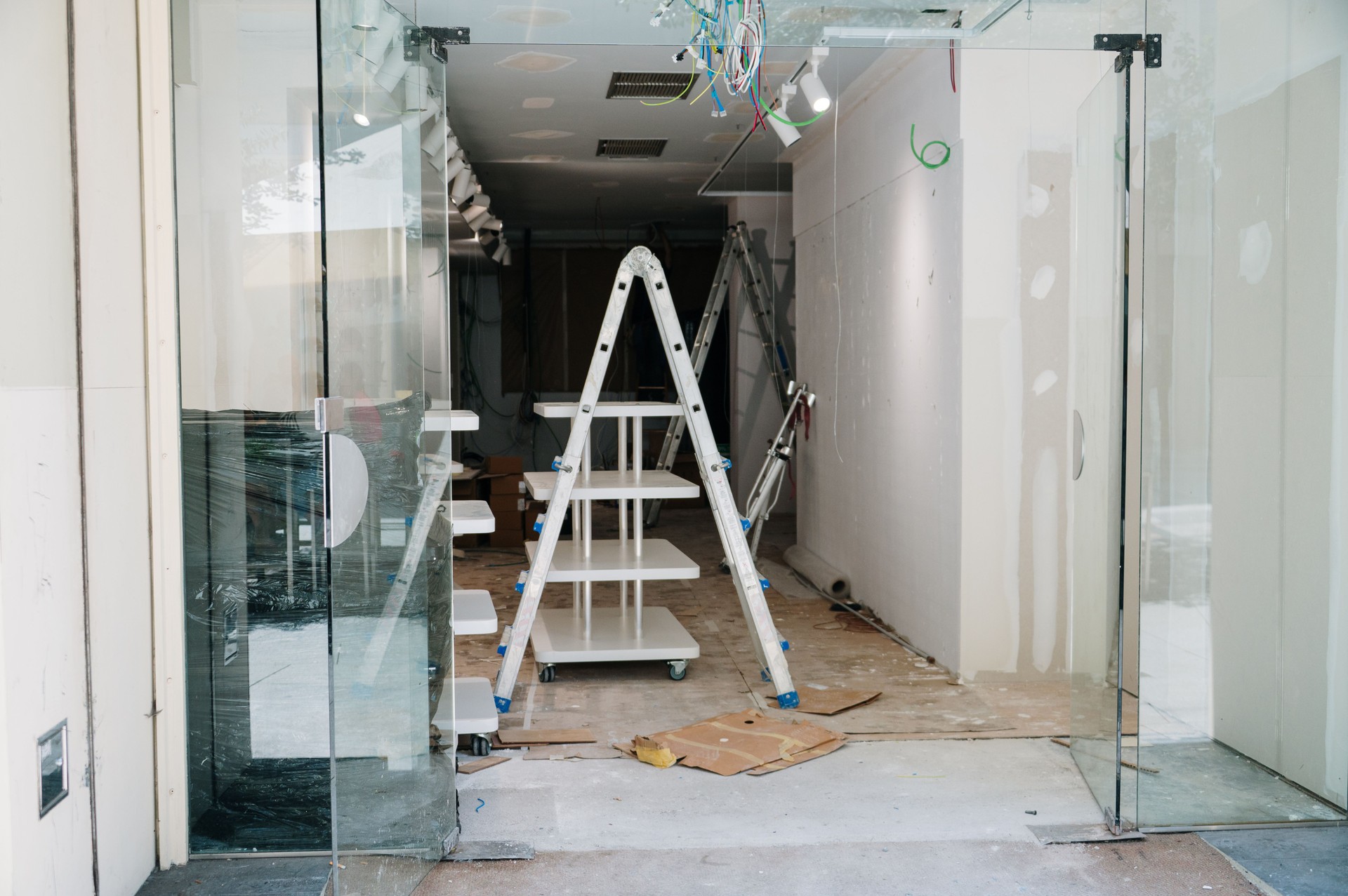 Store under renovation
